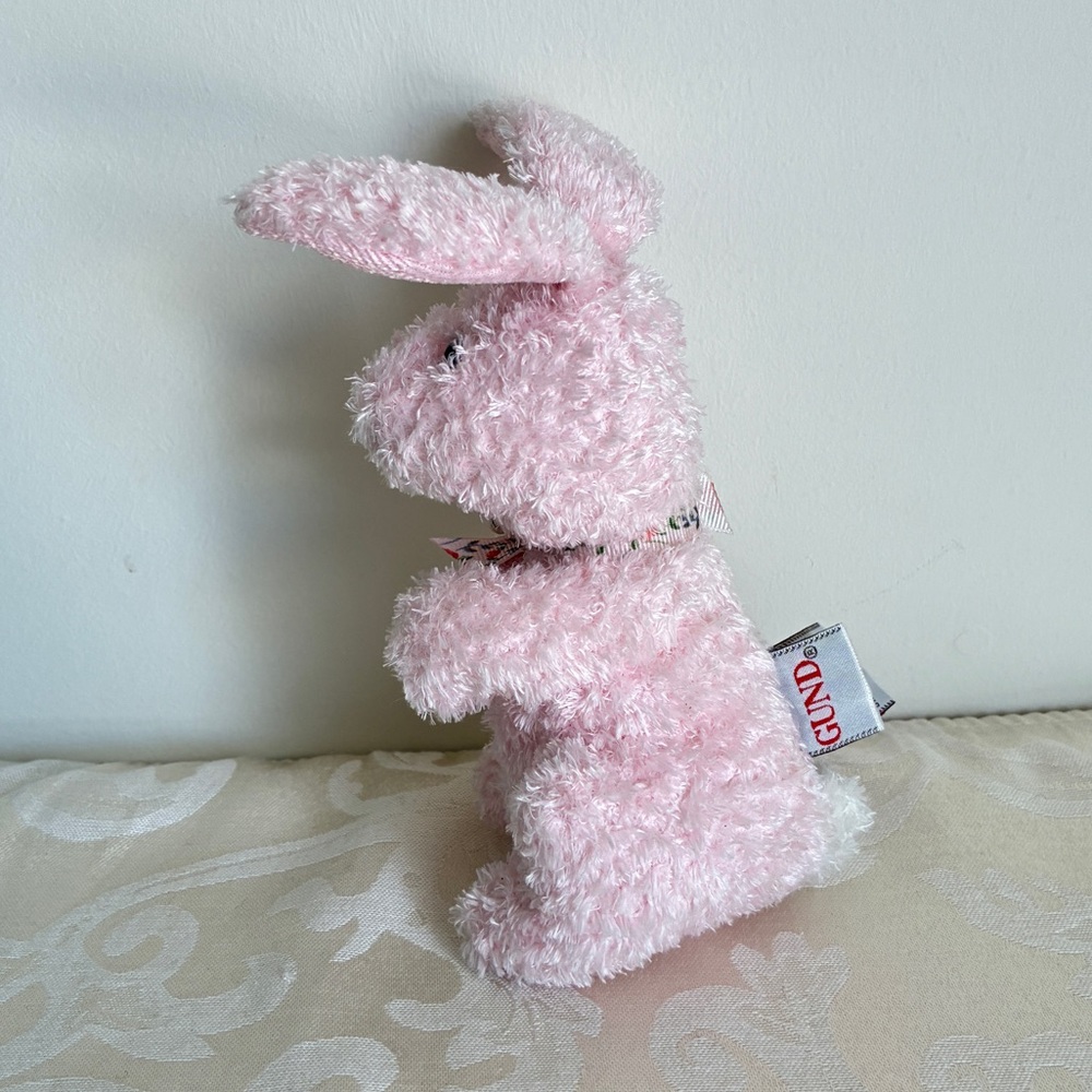Gund Plush Bunny Rabbit "Bunnsy" Style 36002 Light Pink - Picture 5 of 13